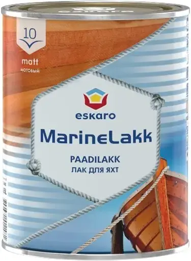 Eskaro Marine Lakk 10 уретан-алкидный лак для яхт (950 мл)