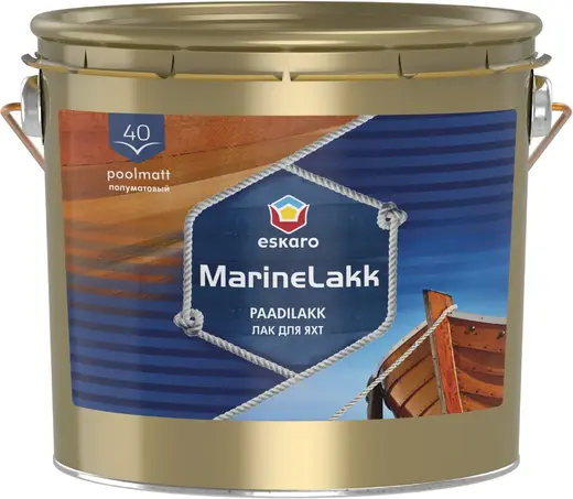 Eskaro Marine Lakk 40 уретан-алкидный лак для яхт (2.4 л)