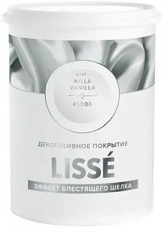 Vincent Decor Lisse декоративное покрытие с эффектом блестящего шелка (1 л)