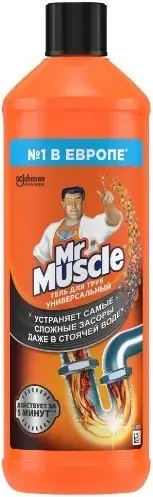 Мистер Мускул гель для труб универсальный (1 л)