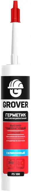 Grover FS 100 герметик высокотемпературный силиконовый (300 мл)