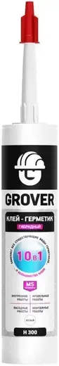 Grover H 300 клей-герметик гибридный многоцелевой 10 в 1 (300 мл) белый