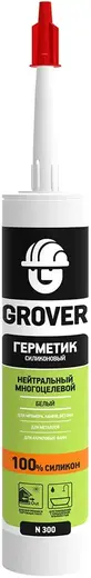 Grover N 300 герметик силиконовый нейтральный многоцелевой (300 мл) белый