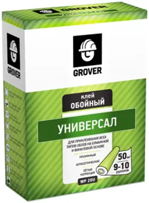 Grover WP 20U Универсал клей обойный (200 г)