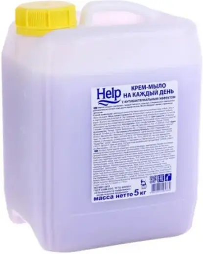 Help с Антибактериальным Эффектом крем-мыло жидкое (5 л)