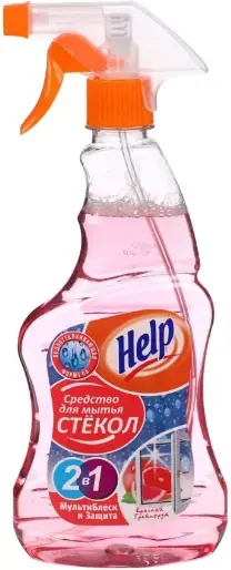 Help Красный Грейпфрут средство для мытья стекол (500 мл)