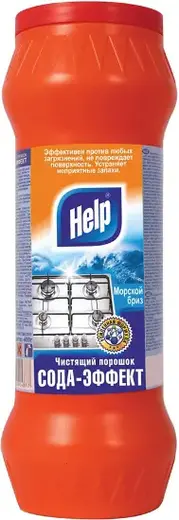 Help Пемоксоль Сода-Эффект Морской Бриз порошок чистящий (480 г)