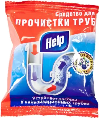 Help средство для прочистки труб (90 г)