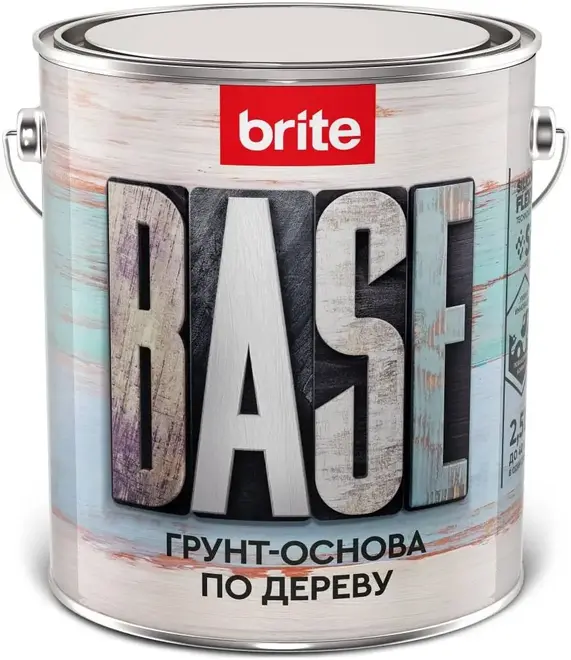 Brite Flexx грунт-основа по дереву (2.5 л)