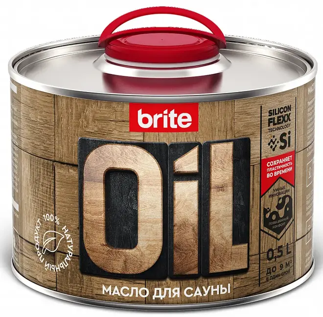 Brite Flexx масло для сауны (500 мл) бесцветное