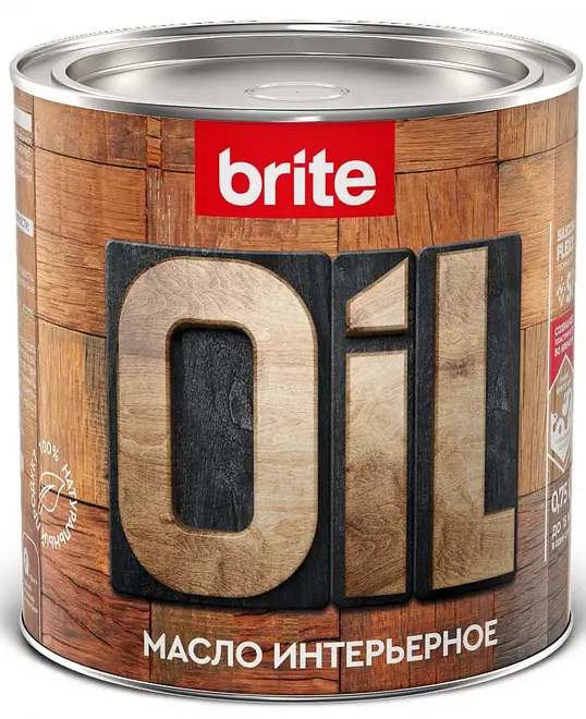Brite Flexx масло интерьерное (750 мл) бесцветное