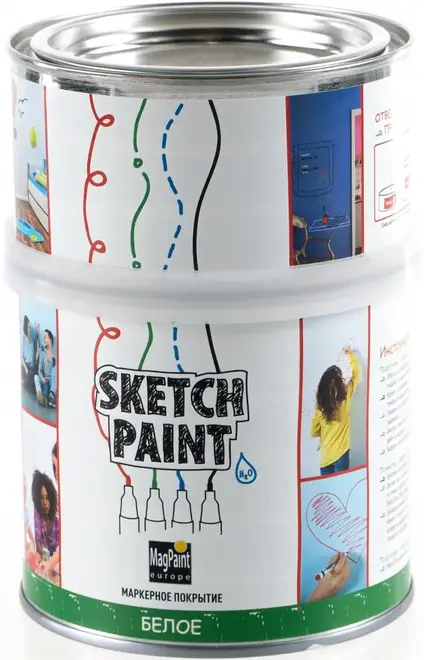 Magpaint Sketchpaint маркерное покрытие (500 мл) белое глянцевое