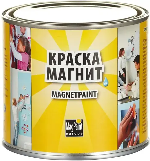 Magpaint Magnetpaint краска магнит (500 мл) темно-серая