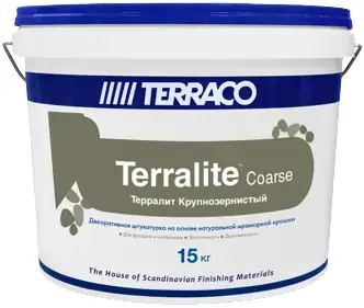 Terraco Terralite Coarse Sunlight штукатурка декоративная на основе мраморной крошки (15 кг) TS-2001-С