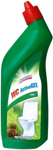 Свежинка WC Active Gel Pine гель для мытья сантехники (750 мл)