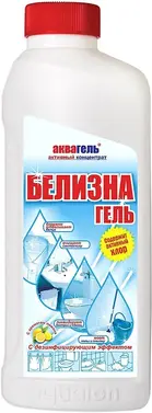 Аквагель с Ароматом Лимона белизна гель с дезинфицирующим эффектом (1 л)