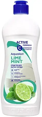 Аквалон Лайм и Мята средство для мытья посуды (500 мл)