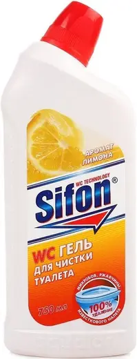 Sifon WC Аромат Лимона гель для чистки туалета (750 мл)