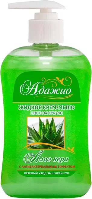 Адажио Алоэ Вера крем-мыло жидкое (500 мл)