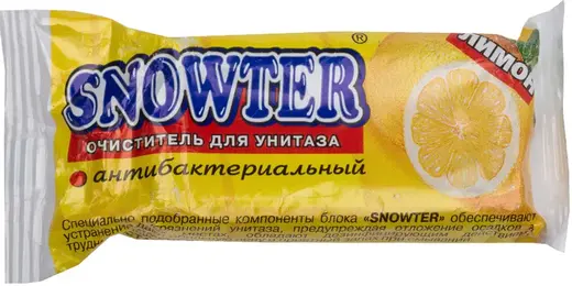 Snowter Лимон запасной блок для очистителя для унитаза (40 г)