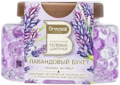 Breesal Лавандовый Букет шарики гелевые ароматические (160 г)