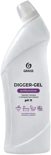 Grass Professional Digger-Gel удаляет засоры и неприятные запахи (1 л)