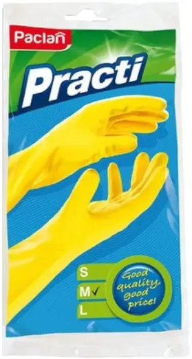 Paclan Practi перчатки резиновые (8/M)