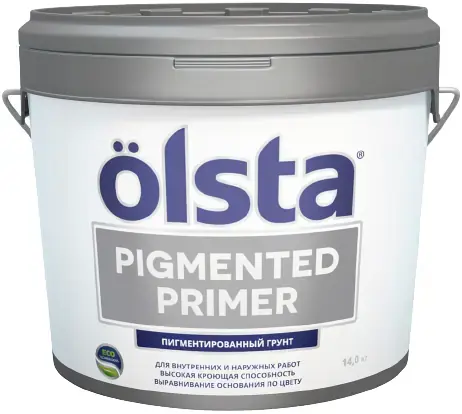 Olsta Pigmented Primer грунт пигментированный (14 кг) белый