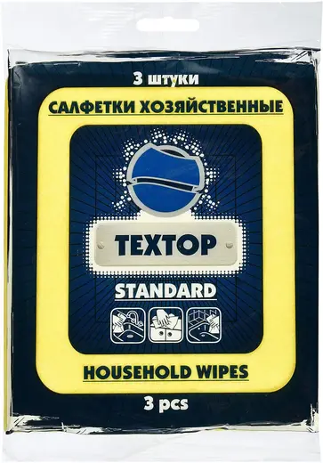Textop Standard салфетки хозяйственные (3 салфетки)