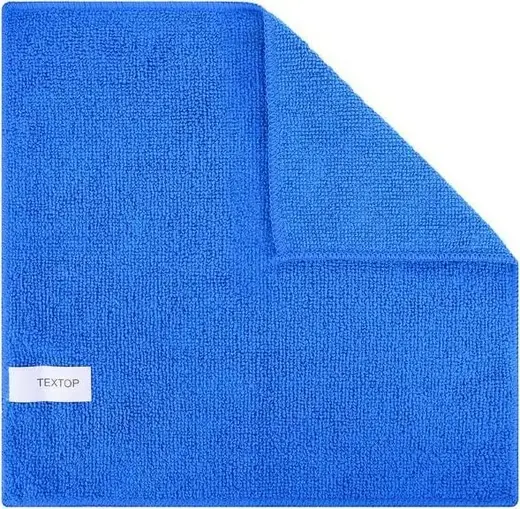 Textop салфетка из микрофибры (1 салфетка 290*290 мм) синий