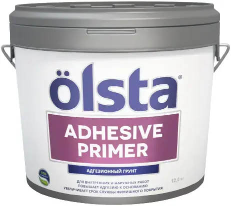 Olsta Adhesive Primer грунт адгезионный (15 кг) снежная белизна