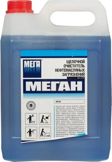 Мега Меган щелочной очиститель нефтемасляных загрязнений (5 л)