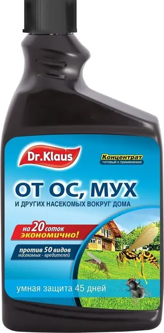 Dr.Klaus запасной флакон от ос, мух и других летающих насекомых (1 л)