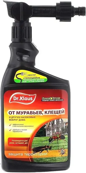 Dr.Klaus концентрат от муравьев, клещей и других насекомых (1 л)