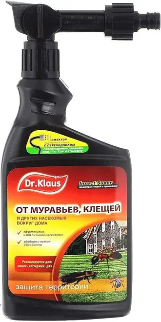 Dr.Klaus концентрат от муравьев, клещей и других насекомых (1 л)