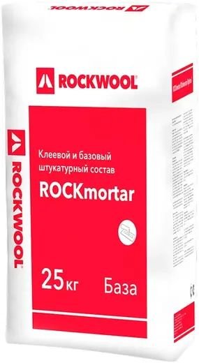Rockwool Rockmortar Winter клеевой состав для приклеивания теплоизоляционных плит (25 кг)