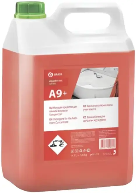 Grass Apartment Series A9 моющее средство для ванной комнаты (5 л)