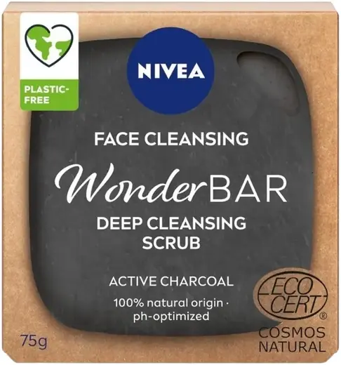 Нивея Wonder Bar Deep Cleansing Scrub мыло для умывания (75 г)