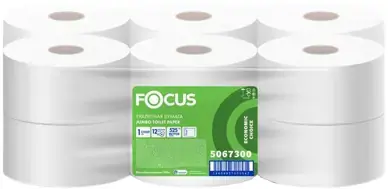 Focus Eco Jumbo бумага туалетная (12 рулонов в упаковке 525 м)