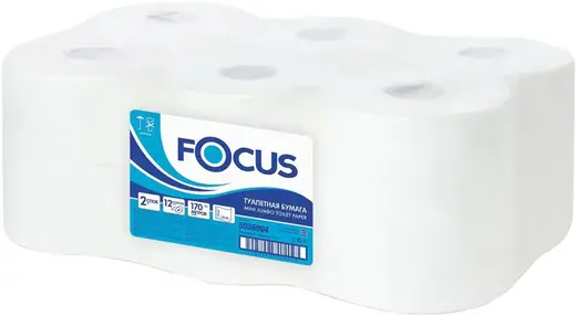 Focus Mini Jumbo бумага туалетная в мини-рулонах (12 рулонов в упаковке)