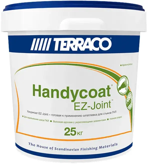 Terraco Handycoat EZ-Joint шпатлевка финишная для внутренних работ (25 кг)