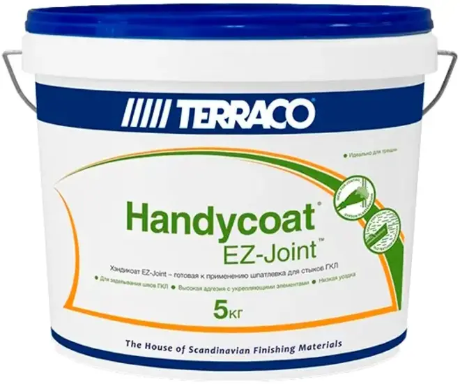 Terraco Handycoat EZ-Joint шпатлевка финишная для внутренних работ (5 кг)