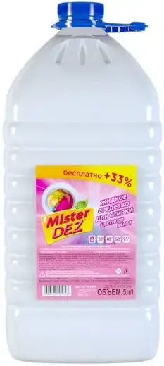 Mister Dez Eco-Cleaning жидкое средство для стирки цветного белья (5 л)