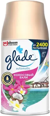 Glade Automatic Кокосовый Бали сменный баллон для автоматического освежителя воздуха (269 мл)