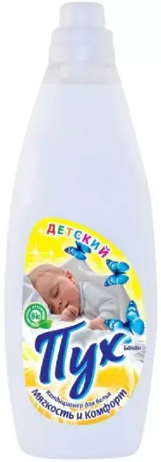 Help Пух Мягкость и Комфорт Банан кондиционер для белья детский (1 л)