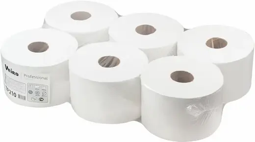 Veiro Professional Comfort TP210 бумага туалетная в рулонах с центральной вытяжкой (6 рулонов в упаковке)