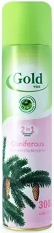 Gold Wind Хвойный освежитель воздуха 2 в 1 (300 мл)