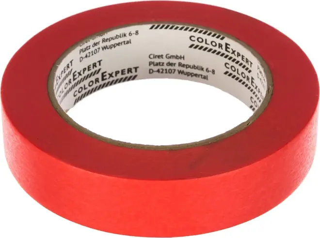 Color Expert Red Line лента малярная из рисовой бумаги (25*50 м) №96072502