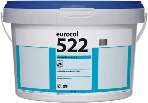Forbo Eurocol 522 Eurosafe Star Tack клей универсальный (13 кг)