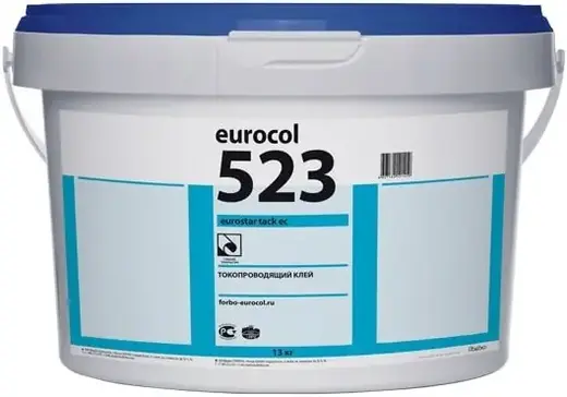 Forbo Eurocol 523 Eurostar Tack EC клей токопроводящий (12 кг)